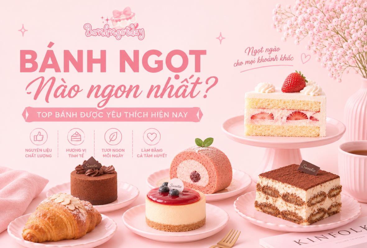 Bánh ngọt nào ngon nhất