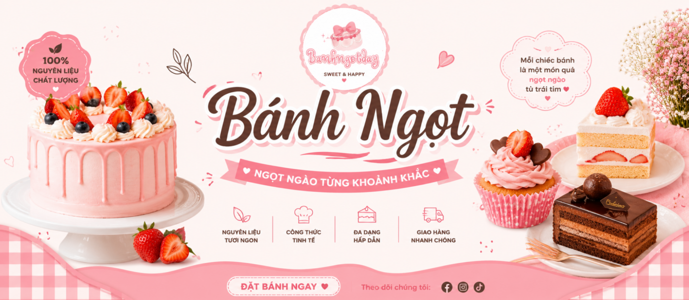 Banner 2 Bánh Ngọt Đây