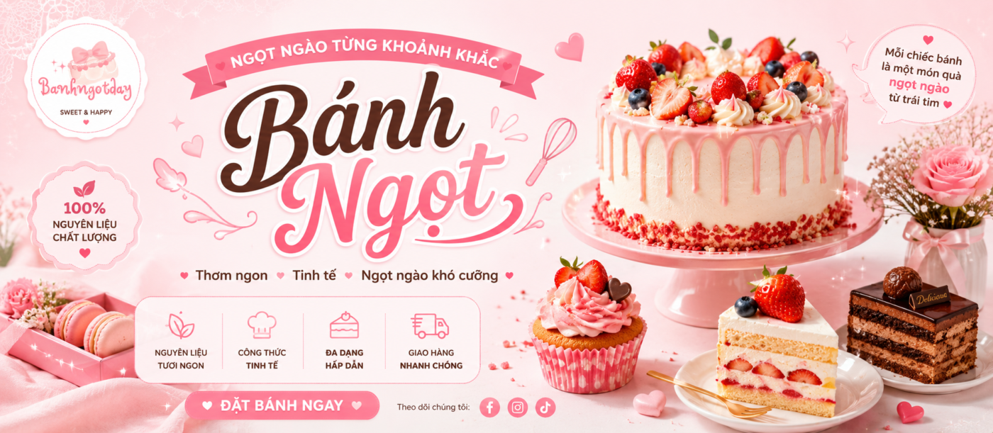 Banner 1 Bánh Ngọt Đây